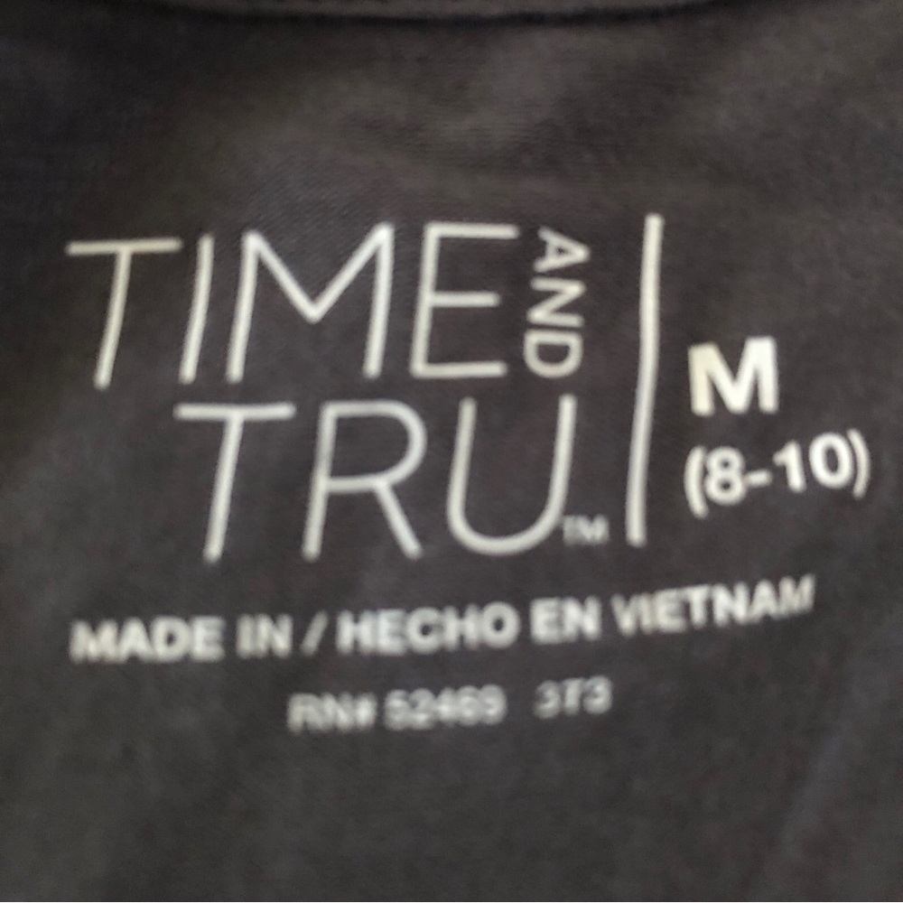 TIME and TRU Womens Tank Top Size Medium 8-10 Relaxed Fit Sleeveless Gray  New - Picture 5 of 7